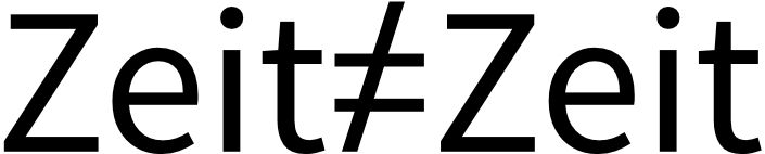 Featured image for “Zeit≠Zeit: 26. 4. 2026”